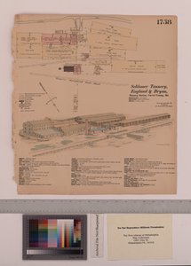 Schlosser-Gerberei, England und Bryan-Gerbereistation, Maryland, Hexamer General Surveys, 1883