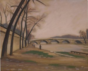 Ufer der Seine in Paris, ca. 1920-30
