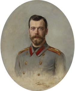 Porträt von Kaiser Nikolaus II. 1868-1918, 1897 von Ernest Karlovich Liphart