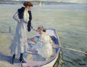 Entlang des Kanals von Ernest Lawson