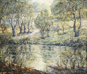 Pfad zum Fluss von Ernest Lawson