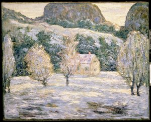 Winter, ca. 1919 von Ernest Lawson