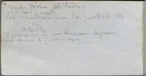 Skizzenbuch, Seite 95: Notizen
