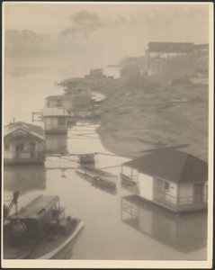 Hausboote von Ernest Mitchell Pratt