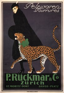 Pelzwaren P. Rückmar & Co, um 1910 von Ernest Montaut