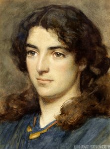 Kopf eines Mädchens, 1910