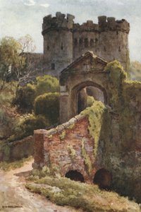 Carisbrooke Castle von Ernest William Haslehust