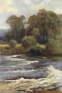 Monnington Falls von Ernest William Haslehust