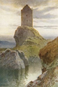 Smailholm Tower von Ernest William Haslehust