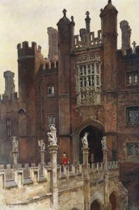 Das große Torhaus, West-Eingang von Ernest William Haslehust