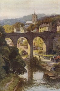 Die historische Altstadt von Knaresborough von Ernest William Haslehust