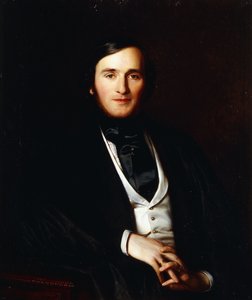 Porträt des Komponisten Richard Wagner von Ernst August Becker