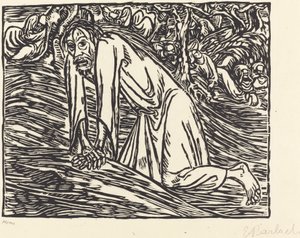 Christus in Gethsemane von Ernst Barlach