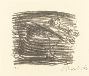 Spaziergang im Schatten von Ernst Barlach