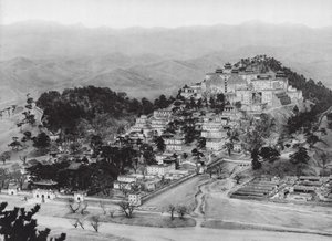 Jehol, Potala, Chihli, Das Lama-Kloster Potala in Jehol, Blick von Südosten von Ernst Boerschmann
