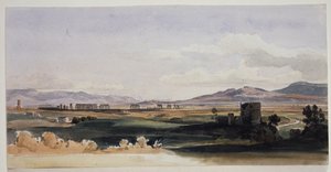 Römische Campagna und das Albaner Gebirge von Ernst Fries
