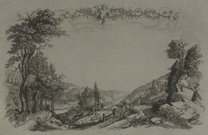 Sechs Ansichten des Heidelberger Schlosses von Ernst Fries