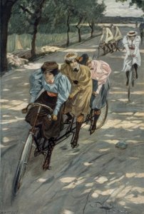 E. Heilemann, Tandem-Fahrer