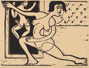 Tänzer beim Üben, 1934