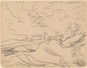 Landschaft im Taunus, 1916 von Ernst Ludwig Kirchner