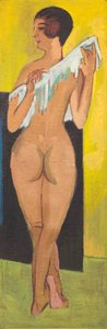 Nackte Figur [Rückseite], 1907