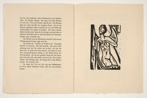 Das Stiftsfräulein und der Tod. Illustrationen zu einem Roman von Alfred Döblin von Ernst Ludwig Kirchner