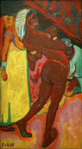 Die schwarze Tänzerin von Ernst Ludwig Kirchner
