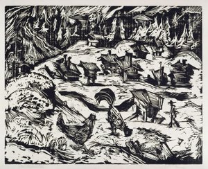Frauenkirche von Ernst Ludwig Kirchner