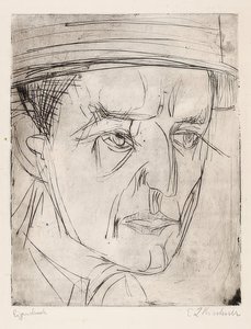 Kopf Dr. Grisebach von Ernst Ludwig Kirchner