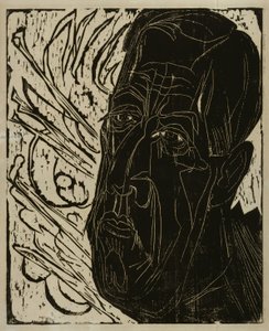 Kopf Henry van de Velde (dunkel) - Schwarzer van de Velde-Kopf