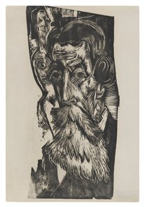 Porträt von Ludwig Schames von Ernst Ludwig Kirchner