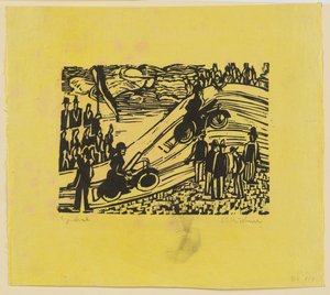 Radrennen von Ernst Ludwig Kirchner
