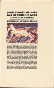 Liegender Akt mit Katze (Illustration für Ernst Ludwig Kirchner: Das Graphische Werk) von Ernst Ludwig Kirchner