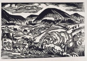 Taunuslandschaft von Ernst Ludwig Kirchner