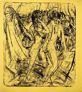 Zwei Akte am Fenster, 1915