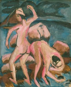 Zwei Badende Fehmarn, 1912
