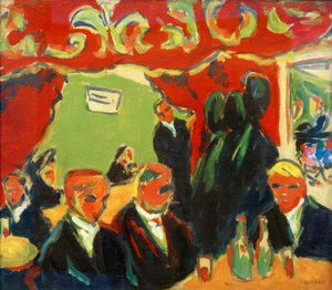 Weinstube von Ernst Ludwig Kirchner