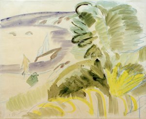 Weißer Strand von Ernst Ludwig Kirchner