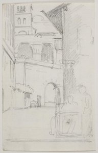 Studie zu "Der Briefschreiber und das Mädchen" von Ernst Meyer