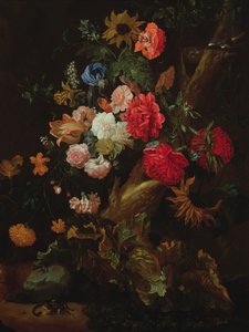 Stillleben mit Blumen von Ernst Stuven