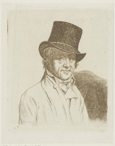 Porträt von Wouterus de Nooy von Ernst Willem Jan Bagelaar