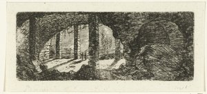 Ruine von Fort Sint-Pieter bei Maastricht von Ernst Willem Jan Bagelaar