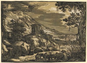 Arkadische Landschaft von Esaias van de Velde