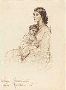 Wanaus, Tuscarora-Indianer von Esther Frances Alexander