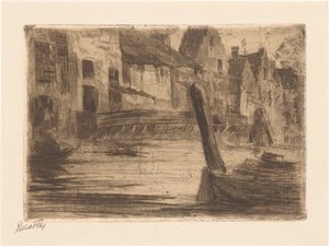 Dordrecht von Etha Fles (signed by artist)