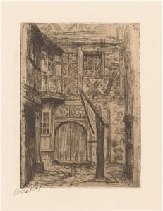 Rothenburg von Etha Fles (signed by artist)