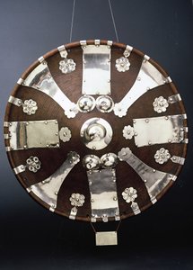 Schild (Leder & Silber) von Ethiopian School