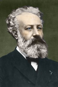 Jules Verne (1828-1905), französischer Schriftsteller, von Carjat