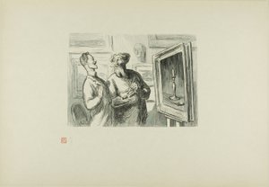 Ein Realist wird immer einen anderen Realisten finden, der seine Arbeit bewundert von Etienne Carjat