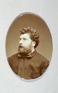 Porträt von Georges Bizet (1838-1875), Komponist. von Etienne Carjat